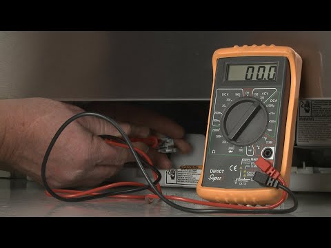 Dishwasher Inlet Valve Voltage Testing