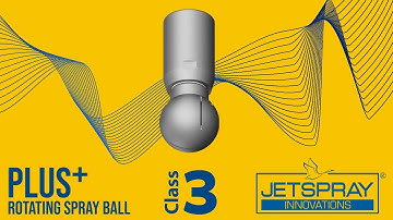 JETSPRAY® Plus+ Rotating Spray Ball | SS 316L | Process Tank Cleaning Systems | Class 3