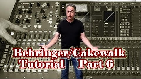 Behringer Cakewalk Q and A