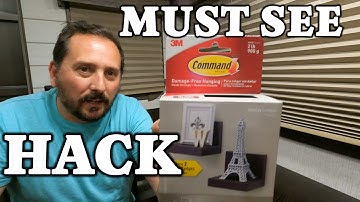 Command Strip Shelf - Unbox and Review