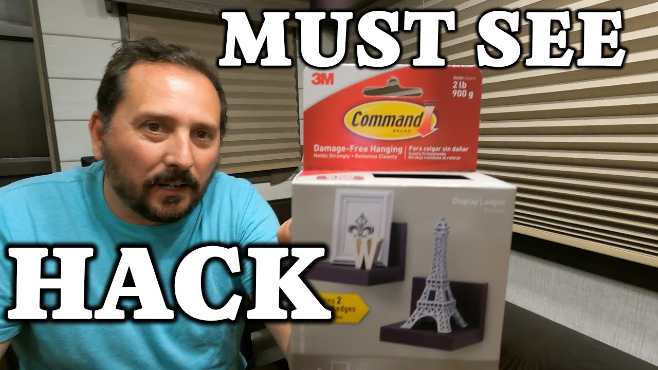 Command Strip Shelf - Unbox and Review 