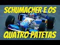 1995: Schumacher e os Quatro Patetas