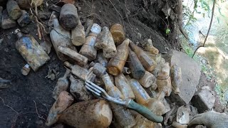 Unearthing A Treasure Trove At The Ultimate Bottle Dump Site!