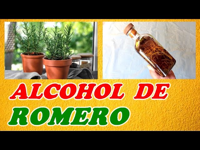Acohol de Romero - Natural - Online