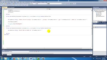 การเขียนคำสั่งลบ Delete VB.net Delete + Database SQL Server บน Visual Studio อัพเดท 2019