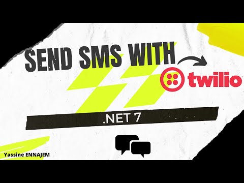 3.Send SMS in .NET 7 (ASP.NET Web API) With Twilio  - Create The Project [DARIJA-ARABIC]
