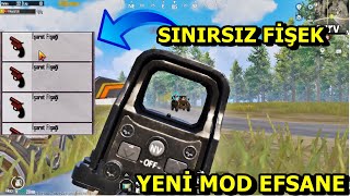 SINIRSIZ FİŞEK  YENİ MOD EFSANE ! SOLO VS SQUAD PUBG MOBİLE