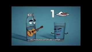 Video thumbnail of "Ocho vasos de agua"