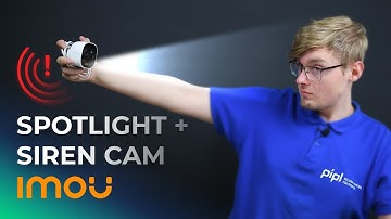 IMOU LOOC / Dahua C26E Review - Super Home Security Camera With Siren & Spotlight