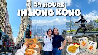 Travel vlog - 24 Hours Hong Kong Vlog ๐ญ๐ฐ FIRST TIMER Itinerary, peak tram, shopping, Local Food & explore!!