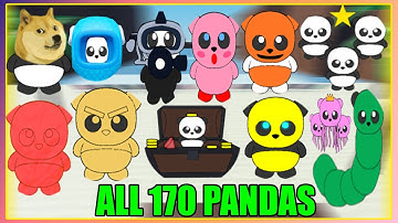 How To Get ALL 170 PANDAS in Find The Panda - ROBLOX
