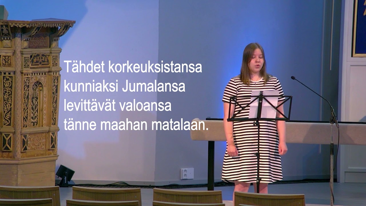 Ken on luonut sinitaivaan