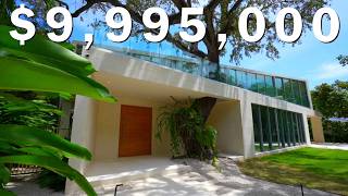 $9,995,000 Tropical Modern Estate | Coconut Grove, FL