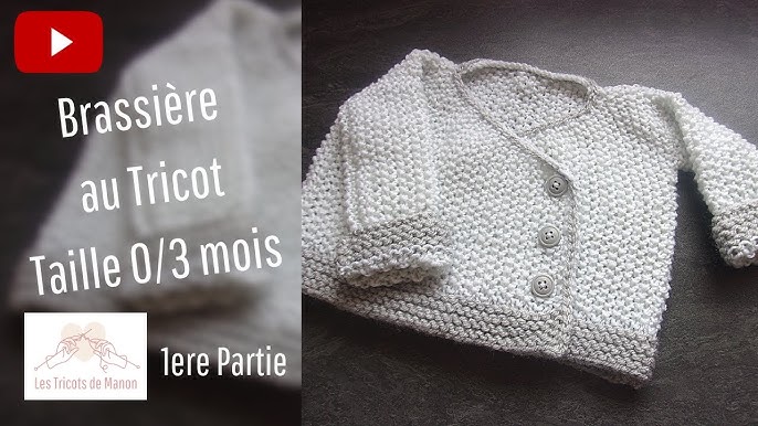 ▷ Une brassière au tricot spéciale pour bébé prématuré