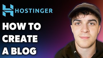 How to Create a Blog - Part 1 (Hostinger Website Builder Tutorial) (Full 2025 Guide)