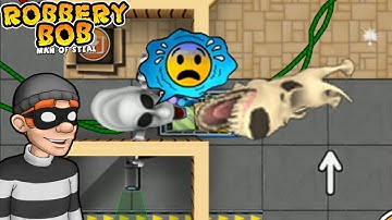 Robbery Bob 2 | Angry Dog Costume Vs Mario Ghost | Part 3