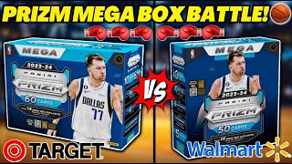 *TARGET & WALMART PRIZM BASKETBALL MEGA BOX BATTLE! WHICH IS BETTER?