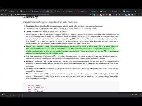 CS50's Web Programming with Python and JavaScript: Project 1 Submission