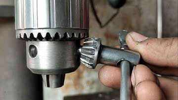 Few knows how to fix loose drill chuck key