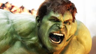 Avengers Game - Green Hulk vs Warbot - Boss Fight