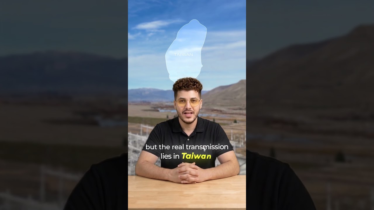 why Taiwan actually controls AI #aichips  #chipwar