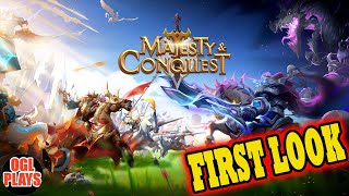 Majesty & Conquest - Magic War Strategy RPG Gameplay First Look (Android IOS) screenshot 3