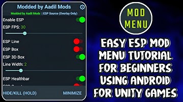 Eenvoudige ESP-zelfstudie op Android [Deel 1] voor beginners | LGL Mod Menu v4.0 gebruiken voor U...