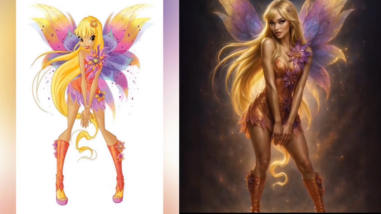WINX CLUB - All STELLA Transformations | Real Life |
