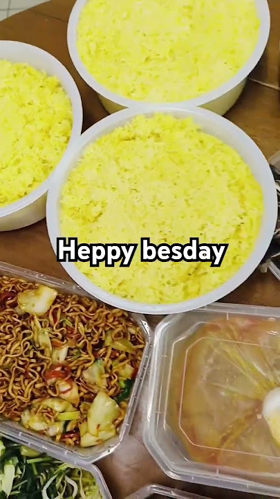 masak naskun gawe acara ultah