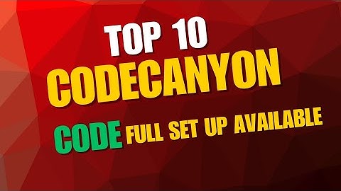 🔥 Top 10 Codecanyon Full Source Code Apps – Ready-to-Launch Premium Scripts