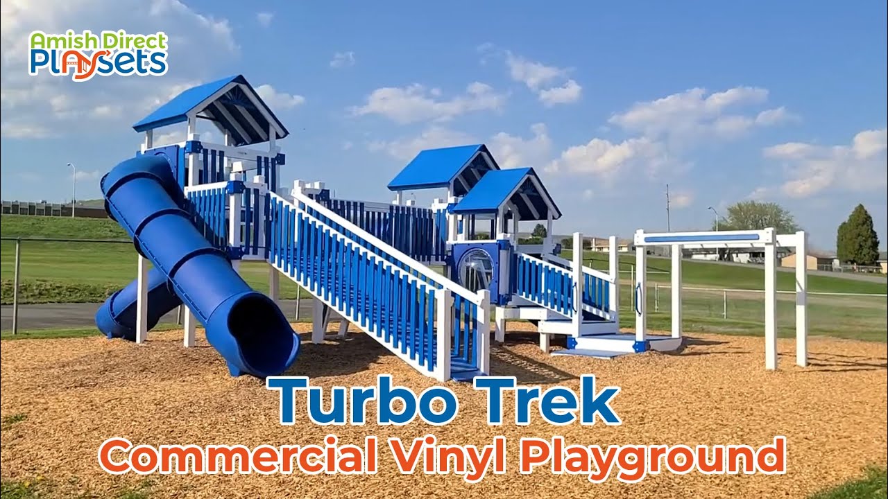 Turbo Trek Vinyl Playground | Amish Direct Playsets