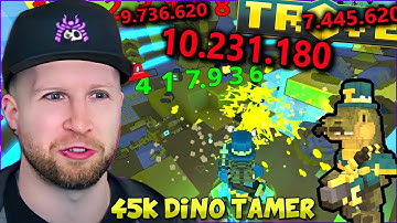 Trove 45k Power Rank Dino Tamer vs U11 & Delves Guide 🦖 Make Enemies Go Extinct