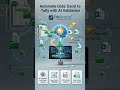 TallyConnects: Automate Data – Excel to Tally with AI Validation #shorts