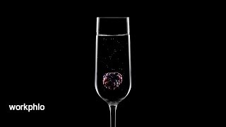 Sparkling Drink on Black | Beverage Photography Tutorial screenshot 1