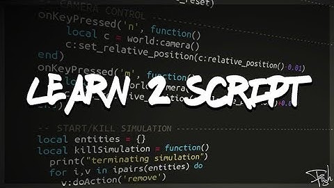 ROBLOX Learn How To Script! - Variables (Part 2)
