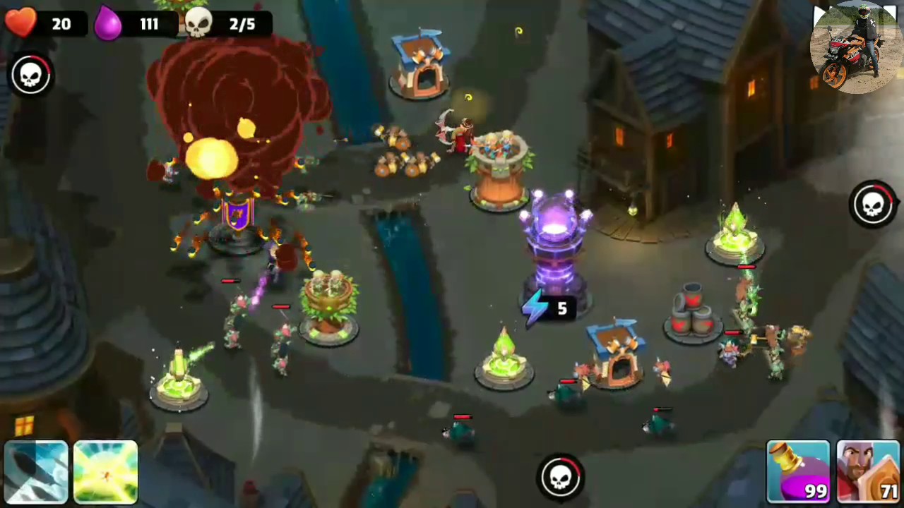 Castle Creeps TD chapter 26 Stage 103 Gathering Strom