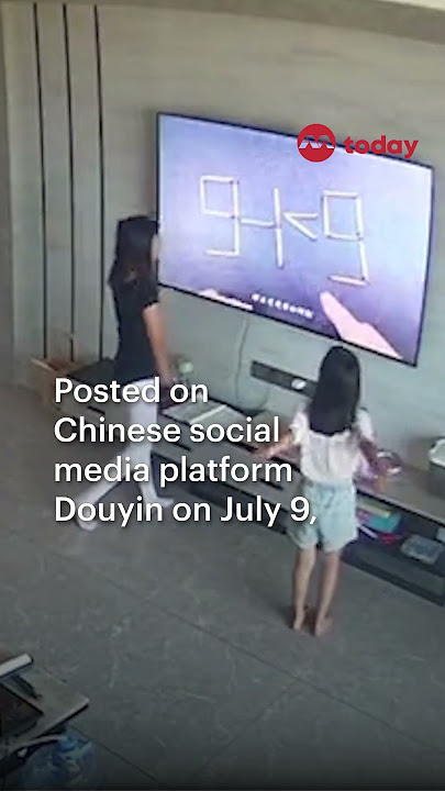 Real-life Spider-Girl': 'sticky' Chinese daughter, 8, who watches TV from  ceiling stuns mainland social media