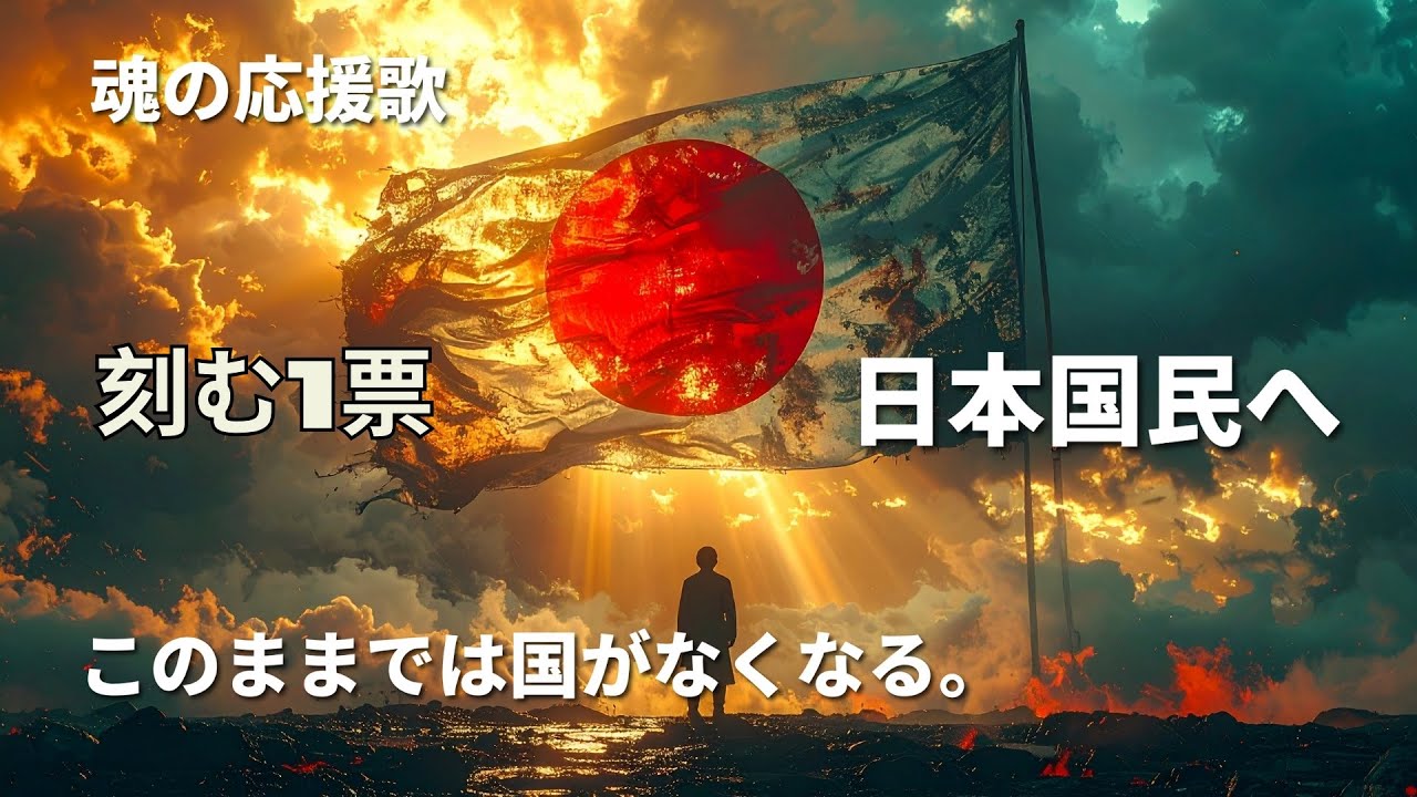 【衆院選】日本国民へ捧ぐ魂の歌『刻む一票、守る未来』参政党・日本保守党・日本誠真会への想い｜愛国J-ROCK【選挙に行こう】