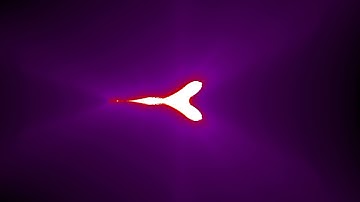 heart fractal transforms into the mandelbar