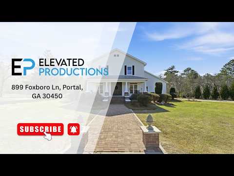 899 Foxboro Ln, Portal, GA home video tour