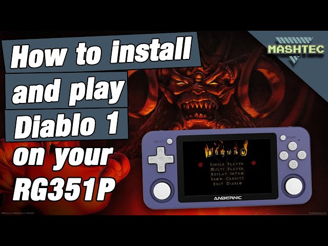 RG351P - How to install and play devilutionX (Diablo 1 port) class=