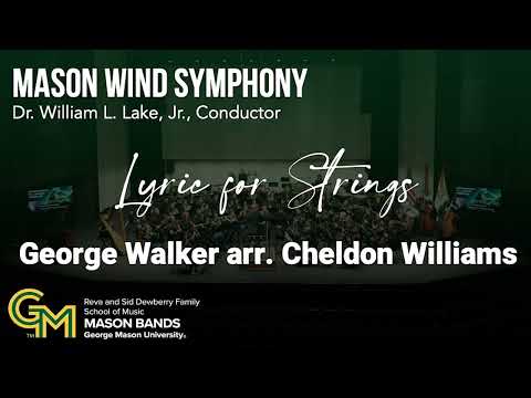 Lyric for Strings | George Walker arr. Cheldon Williams
