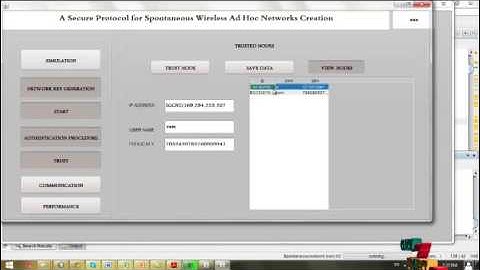 Final Year Projects | A Secure Protocol for Spontaneous Wireless Ad Hoc Networks Creation