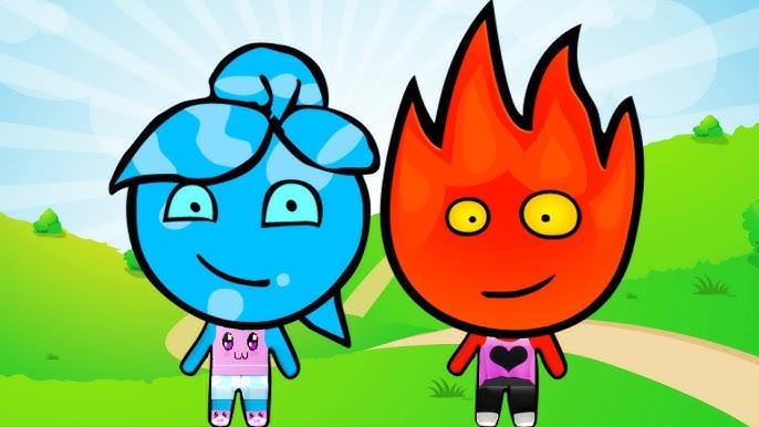 ROBLOX FOGO E ÁGUA (Fireboy and Watergirl Two player obby) 