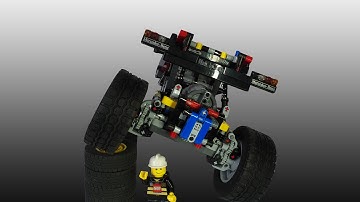 Lego Technic 8110 UNIMOG Clawer  PF motorize RC ( 9398 41999 )