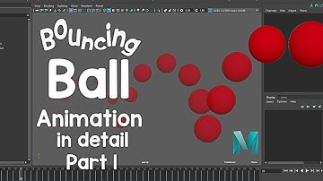 Maya animation basics: Bouncing Ball | Bouncing Ball basics in Hindi