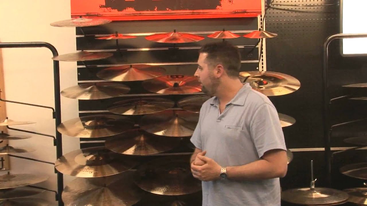 The Meinl Cymbal Wall at Drum Center of Portsmouth YouTube