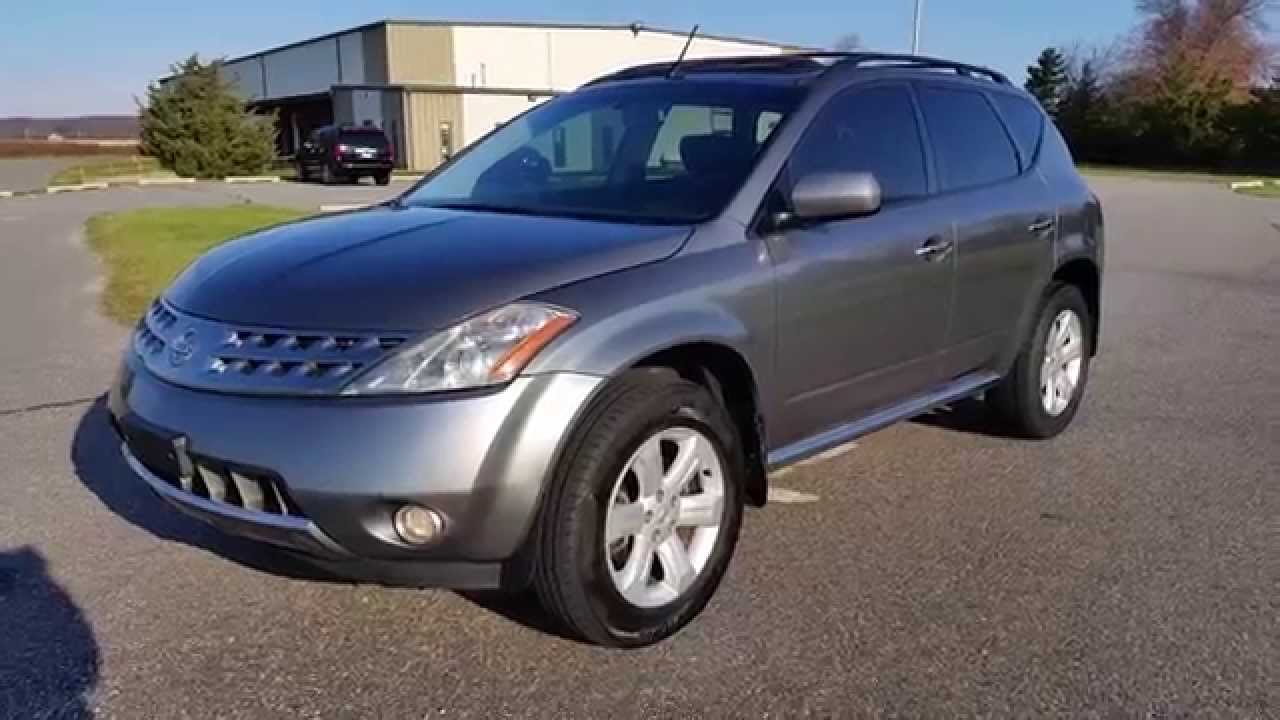 2006 Nissan Murano Sl Touring Awd For Sale Leather Moon Roof Heated Seats All The Goodies