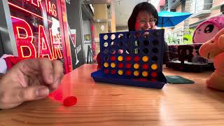 One of the most intriguing aspects of playing Connect Four losing best out of five wins with Talia 