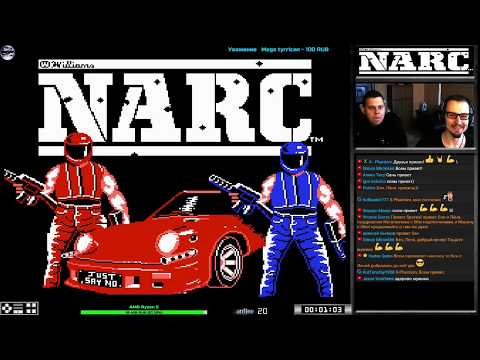 NARC прохождение Co-op (U) | Игра на (Dendy, Nes, Famicom, 8 bit) Rare 1988 Стрим HD RUS